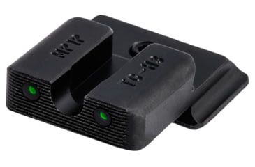 Image of TruGlo Tritium Pro Handgun Sight Set for S&amp;W M&amp;P, White Focus Lock Ring, TG-TG231MP1W