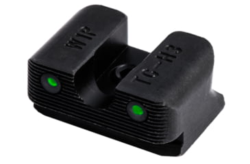 Image of TruGlo Tritium Pro Handgun Sight Set for Walther PPQ, White Focus Lock Ring, TG-TG231W1W