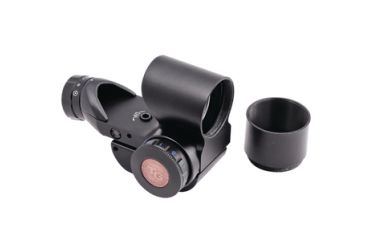 Image of TruGlo Triton Red Dot Sight, 1x28mm, Four Reticles Plus Red/Green/Blue Aiming Dots, Black, TG8365B