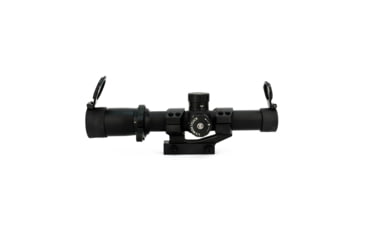 Image of TruGlo Tru-Brite 1-6x24mm Rifle Scope, 30mm Tube, Illuminated Power Ring, Duplex Mil-Dot Reticle with Mount, Matte, TG-TG8516TL