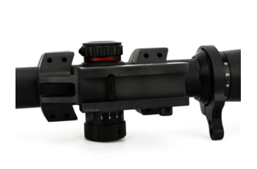 Image of TruGlo Tru-Brite 1-6x24mm Rifle Scope, 30mm Tube, Illuminated Power Ring, Duplex Mil-Dot Reticle with Mount, Matte, TG-TG8516TL