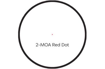Image of TruGlo Tru-Tec Red Dot Sight, 20mm, 2 MOA Reticle, Black, TG-TG8120BN