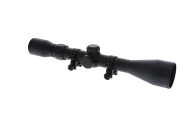 Image of TruGlo TruShot 3-9x40mm Rifle Scope, Duplex Reticle, Matte, Weaver Style Rings, TG-TG853940B