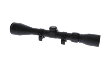 Image of TruGlo TruShot 3-9x40mm Rifle Scope, Duplex Reticle, Matte, Weaver Style Rings, TG-TG853940B