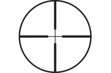 Image of TruGlo TruShot 3-9x40mm Rifle Scope, Duplex Reticle, Matte, Weaver Style Rings, TG-TG853940B