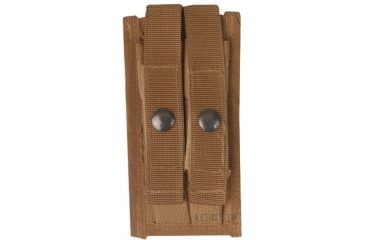 Image of 5Star 9mm 2-Mag Pouch, coyote MOLLE 6597000