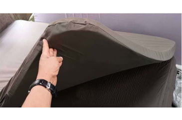 Image of TRUSTMADE Hardshell Rooftop Tent, Black/Grey, 82.7x49x35.4in, OR02RT01-BlackGrey