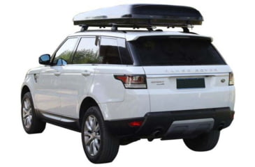 Image of TRUSTMADE Hardshell Rooftop Tent, Black/Grey, 82.7x49x35.4in, OR02RT01-BlackGrey