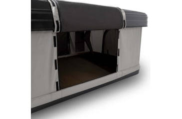 Image of TRUSTMADE Hardshell Rooftop Tent, Black/Grey, 82.7x49x35.4in, OR02RT01-BlackGrey