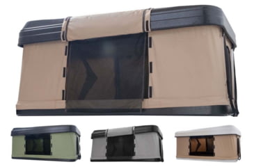 Image of TRUSTMADE Hardshell Rooftop Tent, Black/Beige, Black/Green, Black/Grey, White/Beige