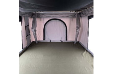 Image of TRUSTMADE Hardshell Rooftop Tent, White/Grey, 82.7x49x35.4in, OR02RT01-WhiteGrey