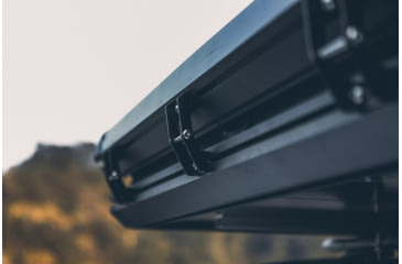 Image of TRUSTMADE Scout Plus Triangle with Roof Rack Aluminum Car Rooftop Tent, Black and Grey, Medium, OR02RT04YZ-BlackGrey