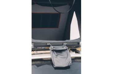 Image of TRUSTMADE Scout Plus Triangle with Roof Rack Aluminum Car Rooftop Tent, Black and Grey, Medium, OR02RT04YZ-BlackGrey