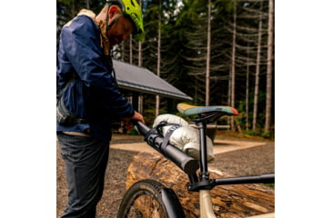 Image of Trxstle, LLC Geryon Universal Bike Packing System, Black, Medium, EQ-BIK-GER-BLA