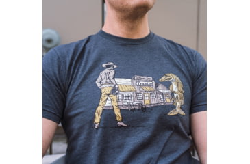 Image of Trxstle, LLC Gilly the Kid T-Shirt, Medium, Graphite Charcoal, AP-TEE-GIL-CHA-M