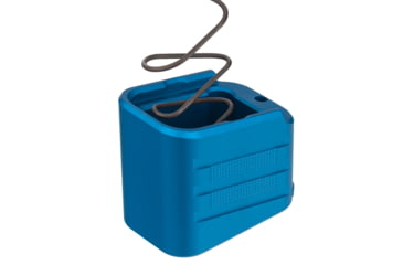 Image of TRYBE Defense +4/5 Magazine Extension Base Pad for Glock 19/23/26/27, 9mm/.40 S&amp;W, Blue, MAGEXTGLK194/5-BL