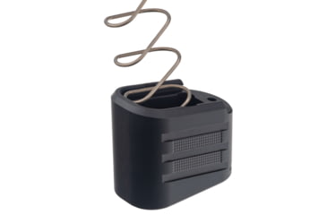 Image of TRYBE Defense +4 Magazine Extension Base Pad for Glock 43X/48, Black, MAGEXTGLK43X48/4-BK