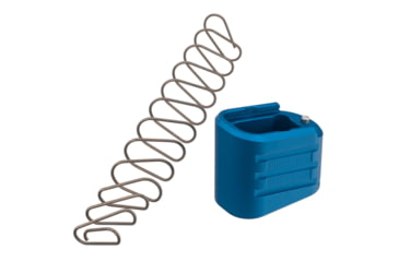 Image of TRYBE Defense +4 Magazine Extension Base Pad for Glock 43X/48, Blue, MAGEXTGLK43X48/4-BL