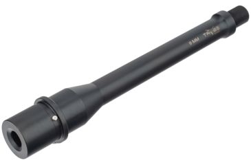 Image of TRYBE Defense 7.5 in Thin Profile AR Pistol Barrel, 9mm, 1/2X28 Threads, Nitride, Black, BARPIST759MM