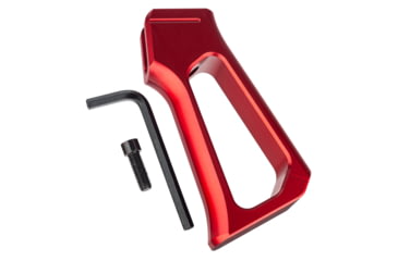 Image of TRYBE Defense Aggressive AR Grip, Red, ARGRIP2-RD