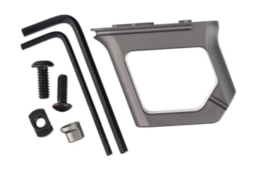 Image of TRYBE Defense Aggressive M-LOK &amp; Key-Mod Handstop, Gunmetal, HNDSTP2-GM