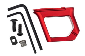 Image of TRYBE Defense Aggressive M-LOK &amp; Key-Mod Handstop, Red, HNDSTP2-RD
