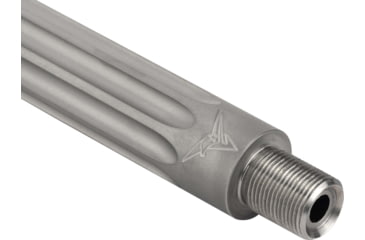 Image of TRYBE Defense AR-15 .223 Wylde Threaded Honed and Lapped Rifle Barrel, 20in, Heavy Fluted, Rifle Length, 1-8 TPI, RH, Bead Blast Stainless, BARRIF20223WSS