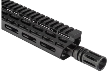 Image of TRYBE Defense AR-15 .300 AAC Blackout 16in Complete Upper Receiver, Pistol Length, 1-7 Twist, 5/8x24, A2, Black, UPPER16300-BLK