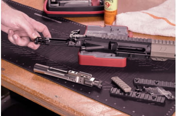 Image of TRYBE Defense Low-Mass AR-15 5.56 Complete Bolt Carrier Group, Black Nitride, BCG556-LM