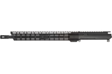 Image of TRYBE Defense AR-15 5.56x45mm NATO 16in Complete Upper Receiver, Government, Carbine Length, 1-7 Twist, 1/2x28, A2, Black, UPPER16556-CG
