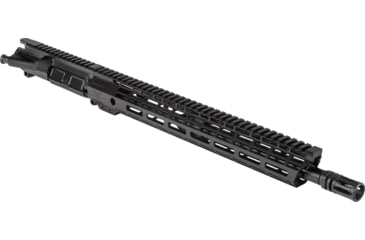 Image of TRYBE Defense AR-15 5.56x45mm NATO 16in Complete Upper Receiver, Government, Carbine Length, 1-7 Twist, 1/2x28, A2, Black, UPPER16556-CG