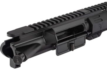 Image of TRYBE Defense AR-15 5.56x45mm NATO 16in Complete Upper Receiver, M4, Carbine Length, 1-7 Twist, 1/2x28, A2, Black, UPPER16556-M4