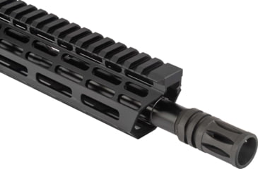 Image of TRYBE Defense AR-15 5.56x45mm NATO 16in Complete Upper Receiver, M4, Carbine Length, 1-7 Twist, 1/2x28, A2, Black, UPPER16556-M4