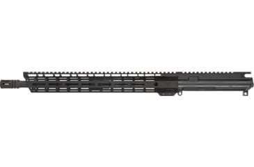 Image of TRYBE Defense AR-15 5.56x45mm NATO 16in Complete Upper Receiver, M4, Carbine Length, 1-7 Twist, 1/2x28, A2, Black, UPPER16556-M4