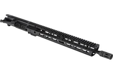Image of TRYBE Defense AR-15 5.56x45mm NATO 16in Complete Upper Receiver, Pencil, Carbine Length, 1-7 Twist, 1/2x28, A2, Black, UPPER16556-PEN