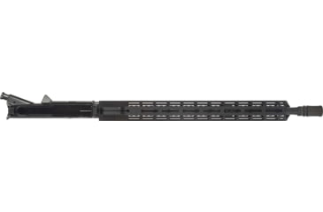 Image of TRYBE Defense AR-15 5.56x45mm NATO 16in Complete Upper Receiver, Pencil, Mid Length,1-7 Twist, 1/2x28, A2, Black, UPPER16556-MLP