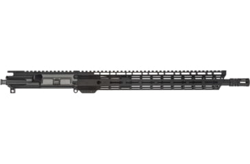 Image of TRYBE Defense AR-15 9mm Luger 16in Complete Upper Receiver, 1-10 Twist, 1/2x36, A2, Black, UPPER169MM-36