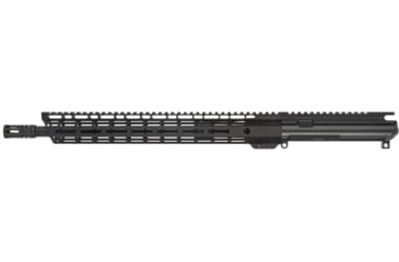 Image of TRYBE Defense AR-15 9mm Luger 16in Complete Upper Receiver, 1-10 Twist, 1/2x36, A2, Black, UPPER169MM-36
