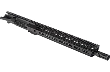 Image of TRYBE Defense AR-15 9mm Luger 16in Complete Upper Receiver, 1-10 Twist, 1/2x36, A2, Black, UPPER169MM-36
