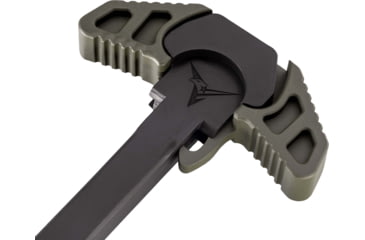 Image of TRYBE Defense AR-15 Ambidextrous Magnite Charging Handle, Olive Drab Green, CHMAGAR15-ODG