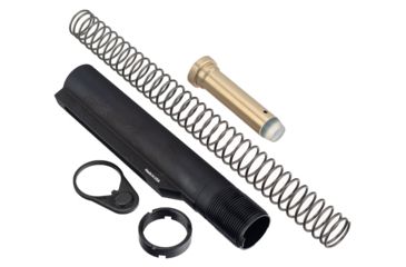 Image of TRYBE Defense AR-15 Buffer &amp; Spring Mil-Spec w/ Buffer Tube, End Plate &amp; Castle Nut, BUFFMILBTEPCN
