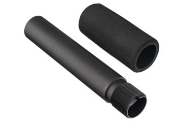 Image of TRYBE Defense AR-15 Buffer Tube, Pistol, Anodized w/Foam, Black, BTPISTFOAM, EDEMO5