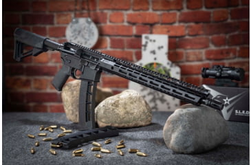 Image of TRYBE Defense AR-15 Complete Upper Receiver, 16in 9mm Luger Rifle Barrel