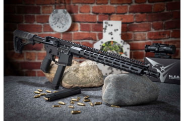 Image of TRYBE Defense AR-15 Complete Upper Receiver, 16in 9mm Luger Rifle Barrel