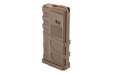 Image of TRYBE Defense AR-15 Extended Grasp 10-Round Magazine, 5.56x45mm NATO, Polymer, Flat Dark Earth, 106568-FDE