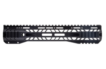 Image of TRYBE Defense AR-15 M-LOK Lightweight Quad Handguard w/ Full Rail, 12in, Black, HDG12QFR-BL