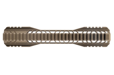 Image of TRYBE Defense AR-15 M-LOK Lightweight Quad Handguard w/ Full Rail, 12in, Flat Dark Earth, HDG12QFR-FDE