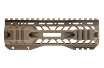 Image of TRYBE Defense AR-15 M-LOK Lightweight Quad Handguard w/ Full Rail, 7in, Flat Dark Earth, HDG7QFR-FDE