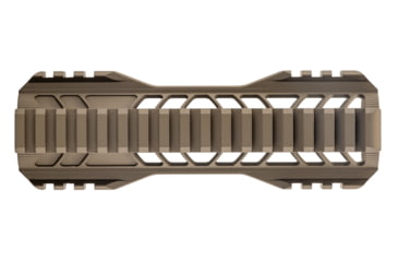 Image of TRYBE Defense AR-15 M-LOK Lightweight Quad Handguard w/ Full Rail, 7in, Flat Dark Earth, HDG7QFR-FDE