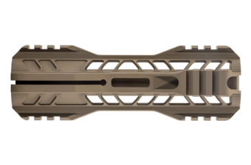 Image of TRYBE Defense AR-15 M-LOK Lightweight Quad Handguard w/ Full Rail, 7in, Flat Dark Earth, HDG7QFR-FDE